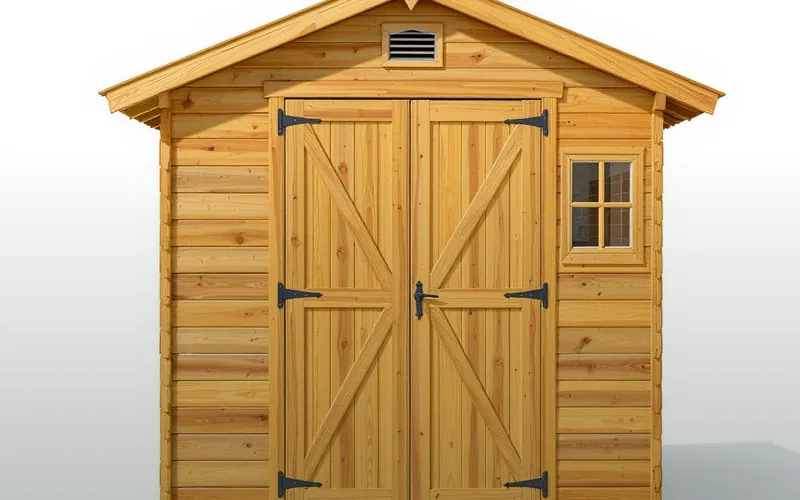 Sulamay shed craftsmanship